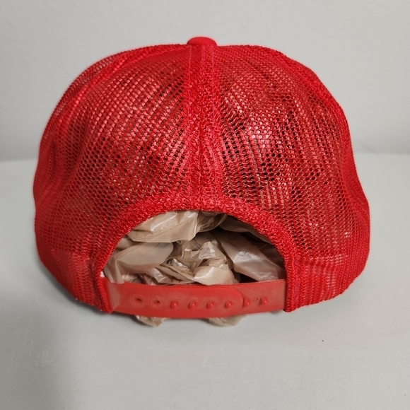 Vintage Grand Canyon Red White Snapback Trucker Hat - Picture 7 of 8